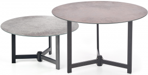 Комплект столиков Twins 60X60X30 / 70X70X43 CM