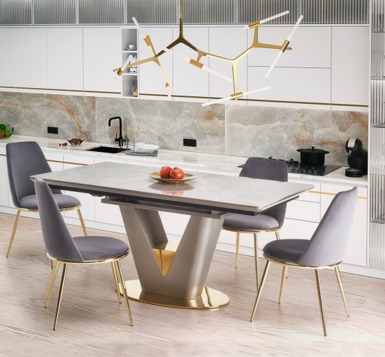 Стол раскладной Valentino 160-220X90X76 CM 3