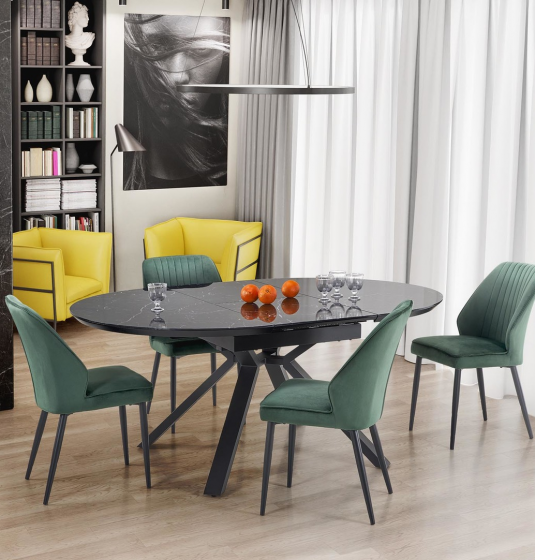 Стол раскладной Vertigo 130-180X130X76 CM 10