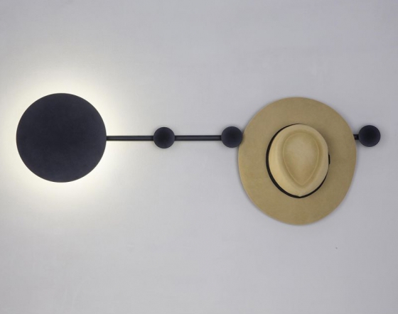 Бра-вешалка Han 101X25 CM черное 3