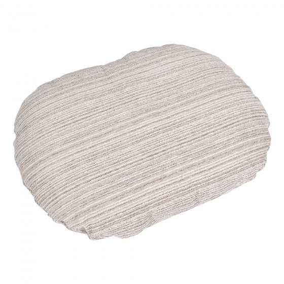 Оттоманка BLISS серый, экокожа, шенилл 8