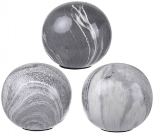Декор из трёх декоративных шаров Tiyamike 10X10X10 CM