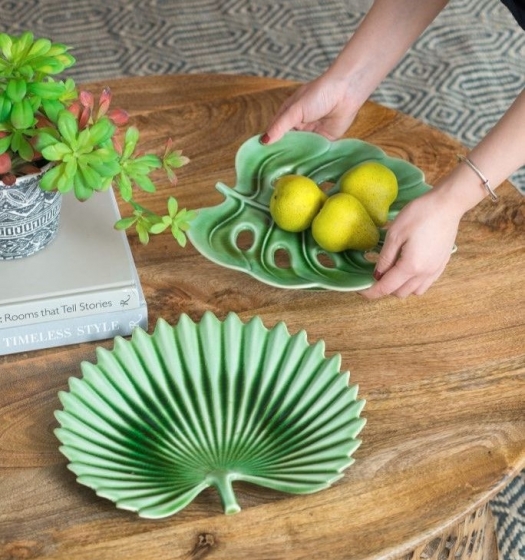 Блюдо декоративное Sigyn 30X28X4 CM 2