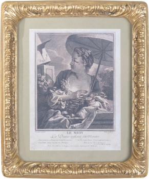 Панно настенное Lady With the Umbrella 25X30 CM