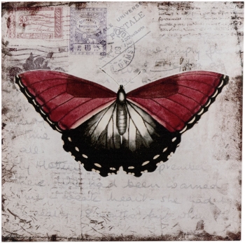 Панно настенное Butterfly 31X31 CM