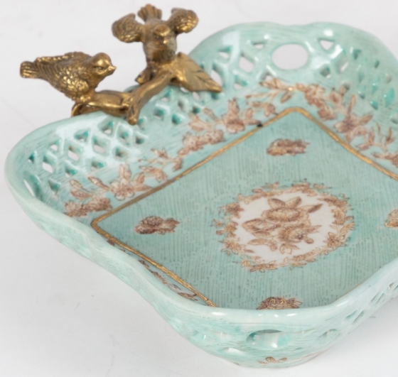 Блюдо декоративное Marzanna 22X19X6 CM 2