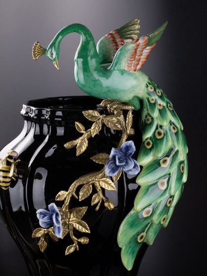 Ваза Peacock 21X28X47 CM 4