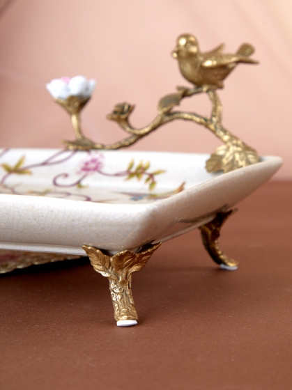 Блюдо декоративное Inari 22X19X11 CM 5