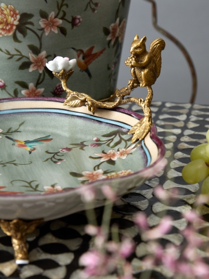 Блюдо декоративное Jimmu 26X21X13 CM 4