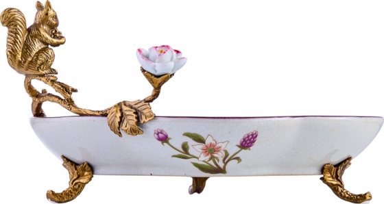 Блюдо декоративное Jimmu 26X21X13 CM 7