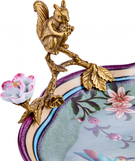 Блюдо декоративное Jimmu 26X21X13 CM 8