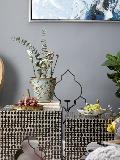 Блюдо декоративное Jimmu 26X21X13 CM 5