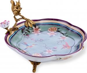 Блюдо декоративное Jimmu 26X21X13 CM