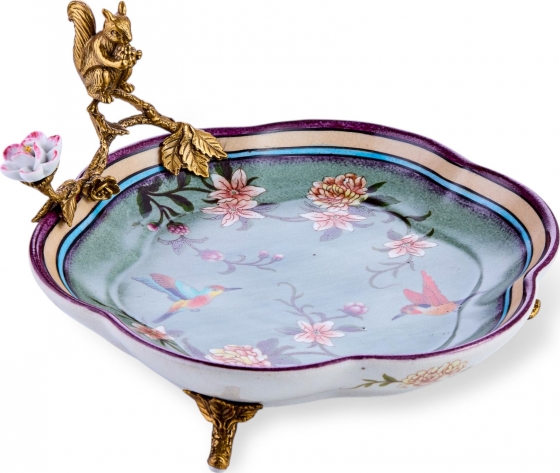 Блюдо декоративное Jimmu 26X21X13 CM 1