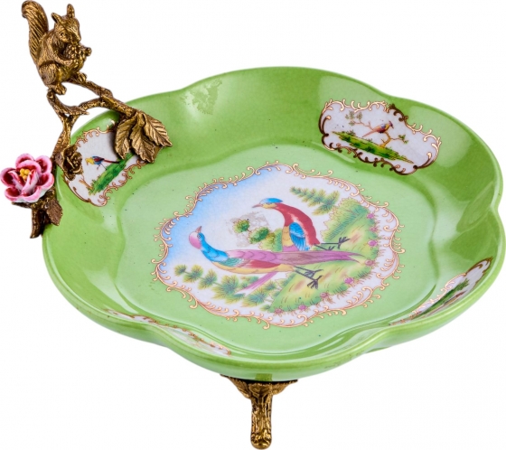 Блюдо декоративное Raijin 26X21X13 CM 6