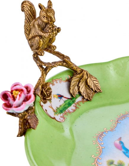 Блюдо декоративное Raijin 26X21X13 CM 9