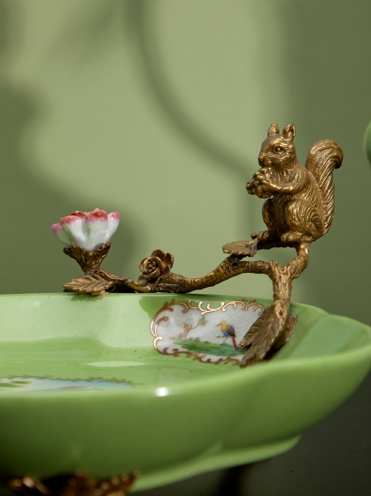 Блюдо декоративное Raijin 26X21X13 CM 4