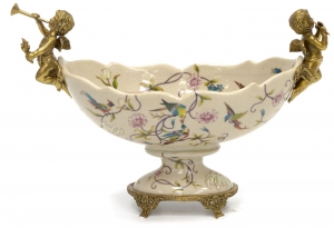 Чаша с ангелами 32x14x21см