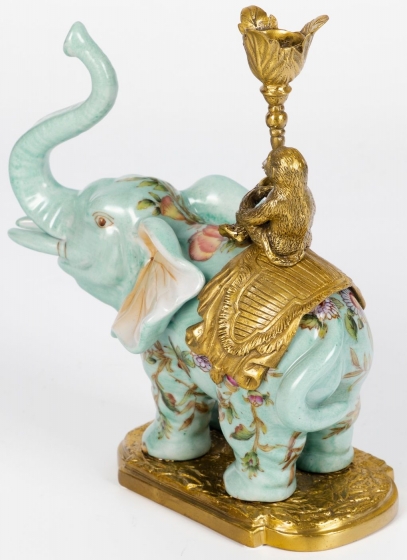 Подсвечник Elephant and Monkey 22X9X23 CM 2
