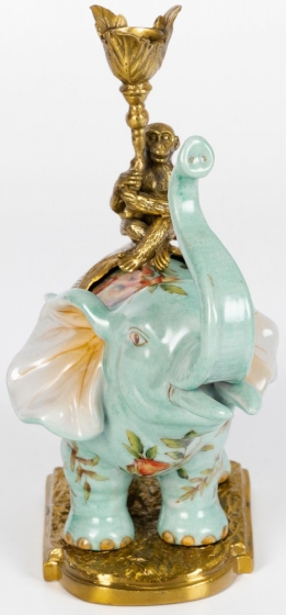Подсвечник Elephant and Monkey 22X9X23 CM 6