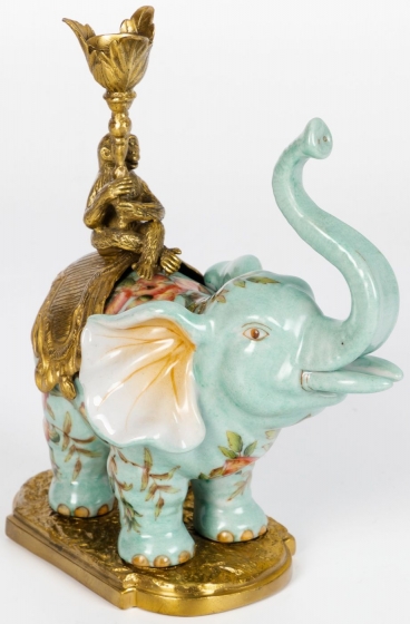Подсвечник Elephant and Monkey 22X9X23 CM 5