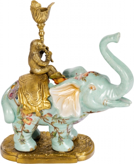 Подсвечник Elephant and Monkey 22X9X23 CM 1