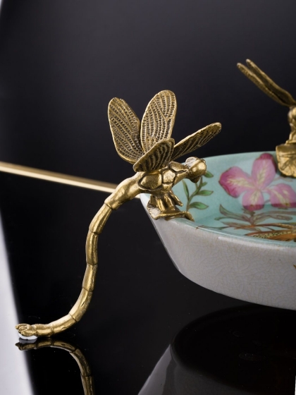 Блюдо декоративное Vesna 21X21X9 CM 3