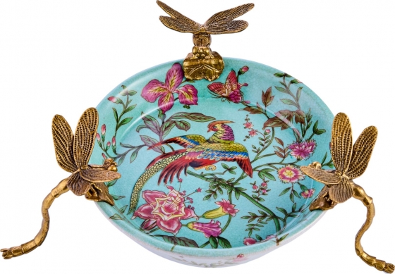 Блюдо декоративное Vesna 21X21X9 CM 4