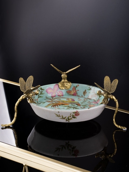 Блюдо декоративное Vesna 21X21X9 CM 2