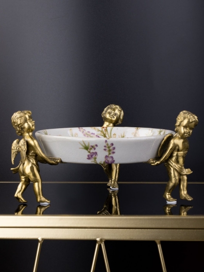 Блюдо декоративное Filip 22X22X11 CM 2