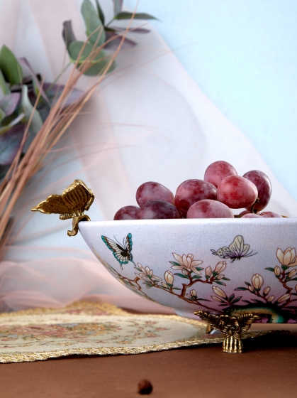 Блюдо декоративное Floriana 41X28X11 CM 5