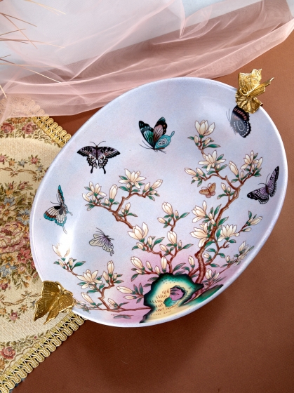 Блюдо декоративное Floriana 41X28X11 CM 3