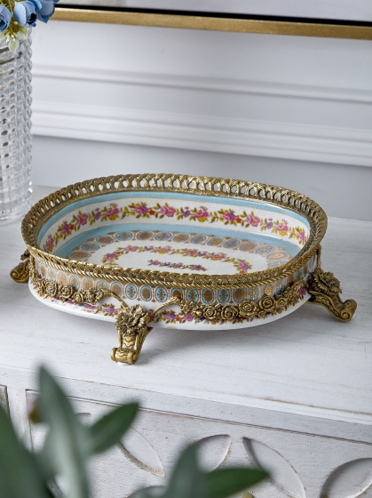 Декоративный поднос Amadioha 35X24X9 CM 3