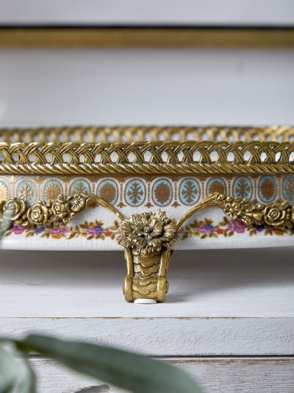 Декоративный поднос Amadioha 35X24X9 CM 4