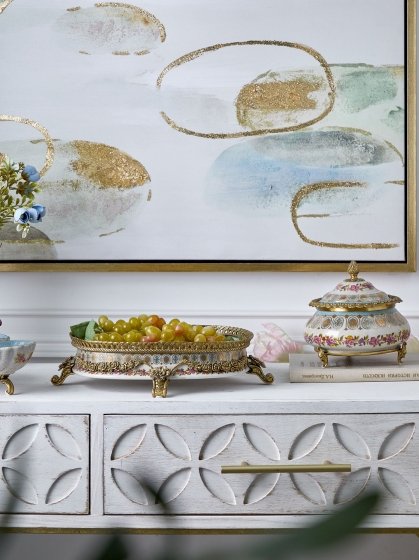 Декоративный поднос Amadioha 35X24X9 CM 2