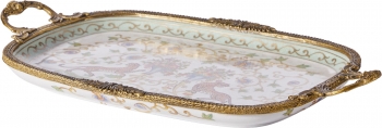 Поднос декоративный Qinglong 40X26X5 CM