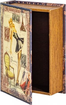 Шкатулка в виде книги Laurin 19X8X27 CM