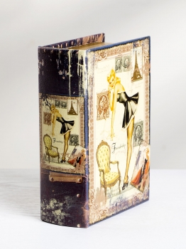 Шкатулка в виде книги Laurin 14X6X20 CM