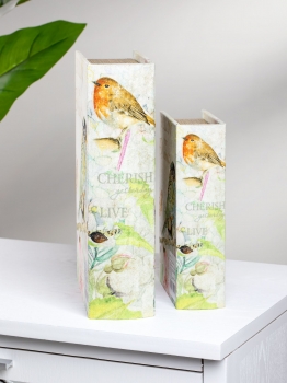 Комплект из двух шкатулок в виде книг Nuada 19X7X27 / 14X5X20 CM