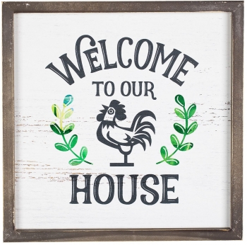 Постер Welcome 30X30 CM
