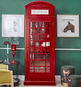 Барный шкаф Telephone Booth 73X40X198 CM