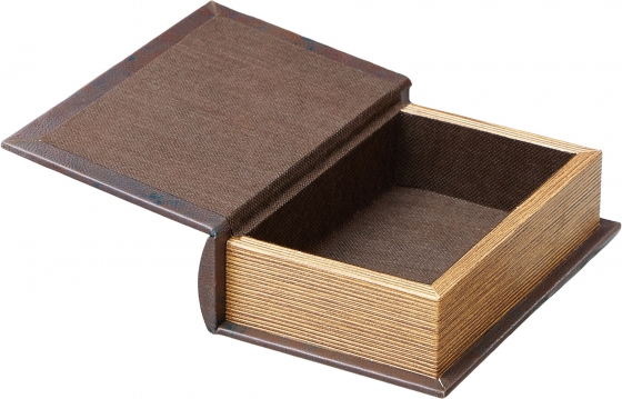 Комплект из трёх шкатулок в виде книг Arthur 21X8X29 / 19X7X27 / 14X5X20 CM 7