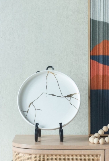 Блюдо декоративное Ahti 27X27X3 CM 5