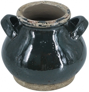 Ваза с ручками Glaze 20X20X17 CM