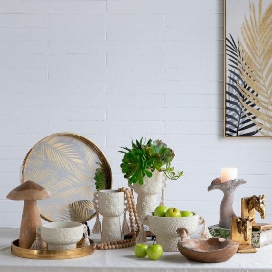 Кашпо с кисточками Ika 28X22X16 CM 5