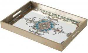 Поднос декоративный Laura 46X33X5 CM