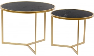 Комплект из двух столиков Jotsana 60X60X46 / 50X50X41 CM