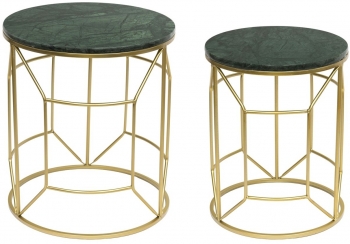 Набор из двух столиков Tize 43X43X50 / 35X35X45 CM