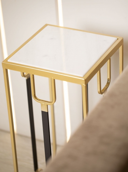 Столик интерьерный Michalis 26X26X60 CM 2