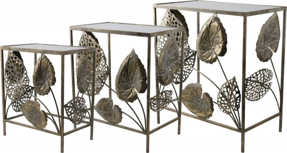 Набор из трёх столиков Danlami 63X38X70 / 53X33X60 / 43X28X50 CM 1